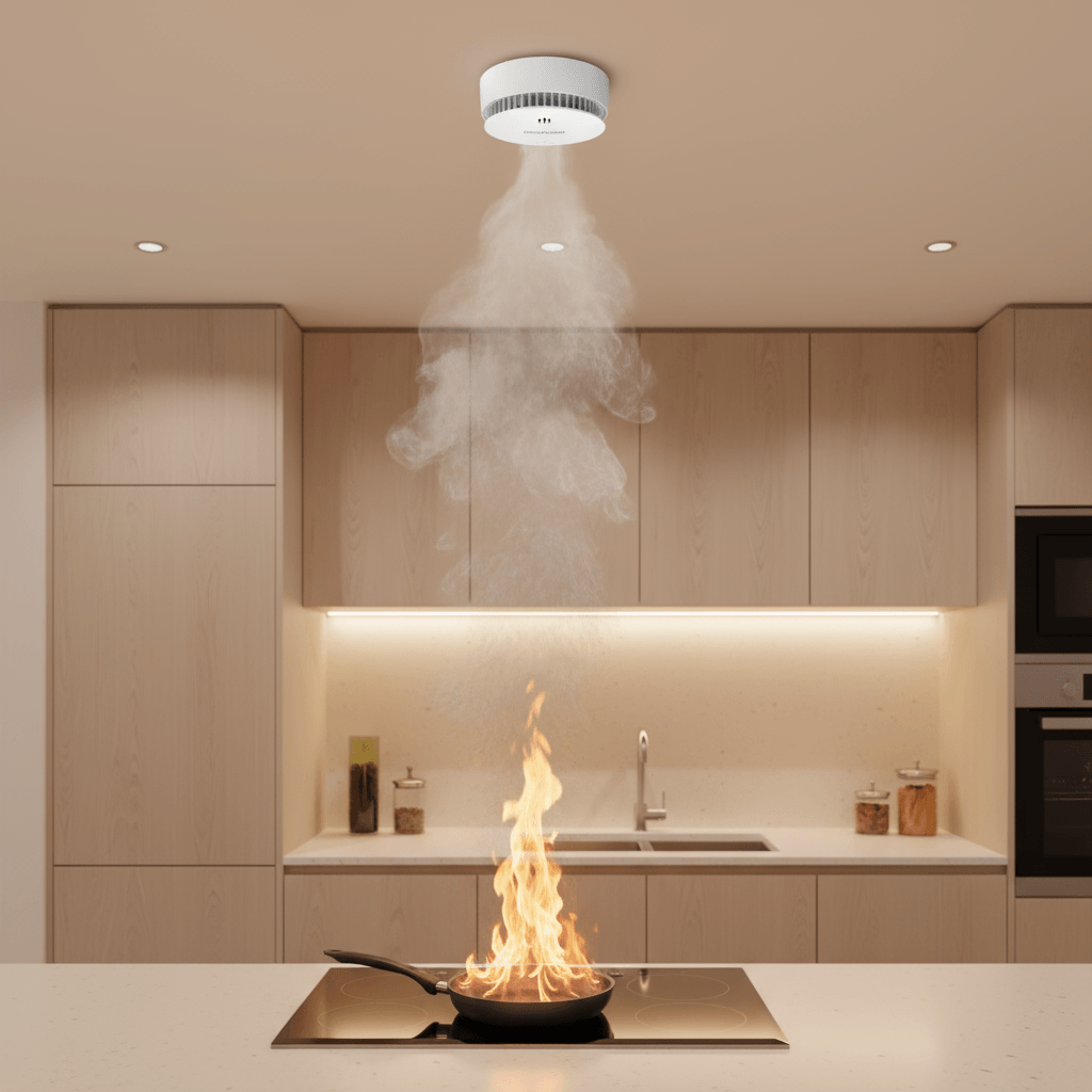 Rilevatore di fumo interconnesso