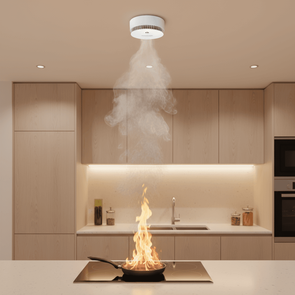 Rilevatore di fumo interconnesso